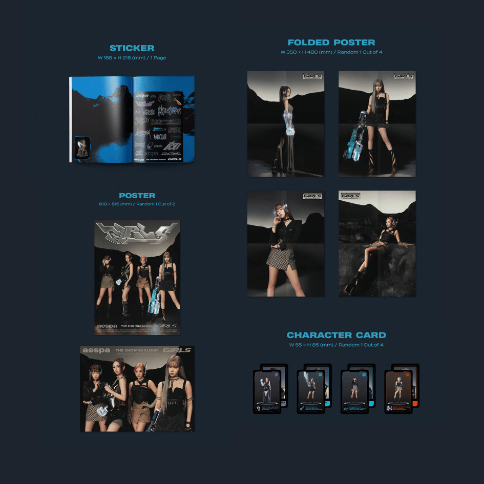 AESPA - GIRLS Photobook The 2nd Mini Album 2version