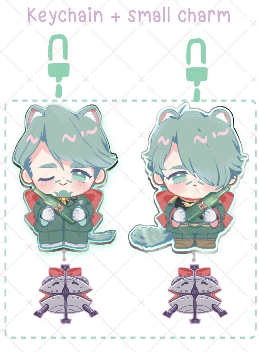 [In stock]Challia Kitten: Acrylic, Badges,MetallicSticker