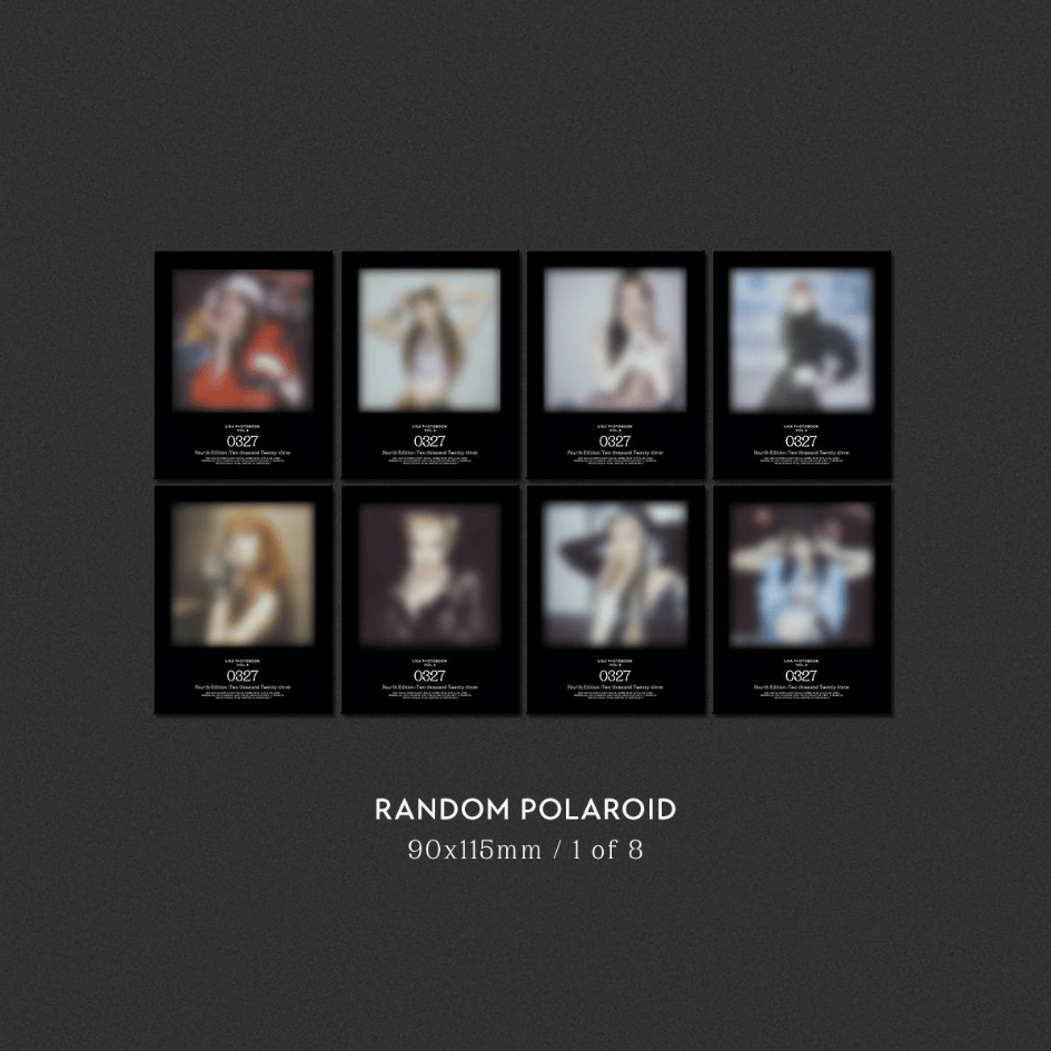 LISA 0327 PHOTOBOOK VOL.4 (HARDCOVER) โฟโต้บุ๊คลิซ่า