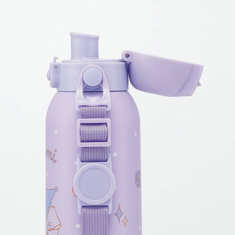 Skater - กระติกน้ำเก็บอุณหภูมิแบบยกดื่ม 600ml. Direct Stainless Steel Bottle with Shoulder Strap 600ml.