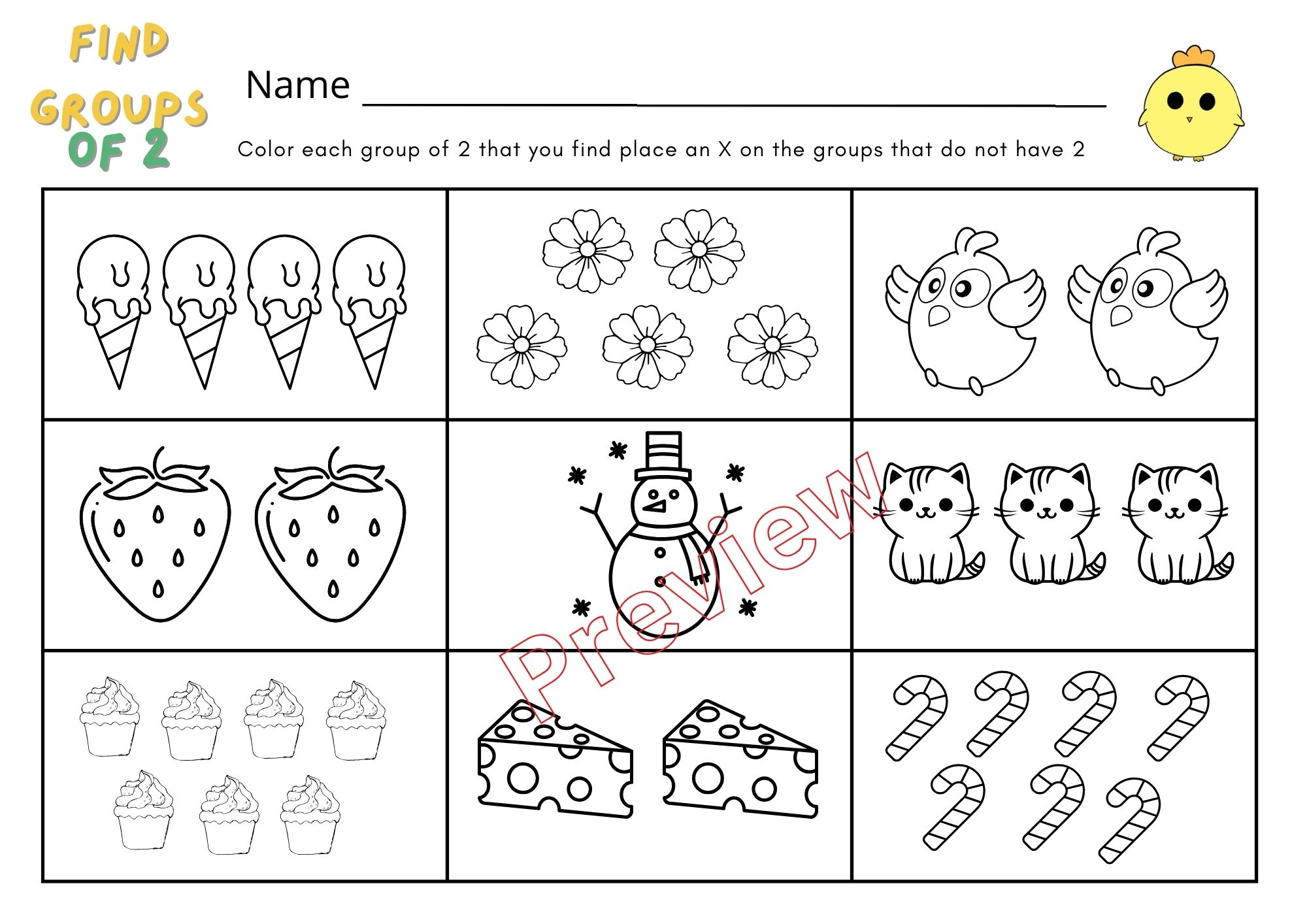 🍀ไฟล์ ใบงาน แบบฝึกนับตัวเลขระบายสี และการบวกเลขผลลัพธ์ไม่เกิน 20 สำหรับเด็กระดับ เตรียมอนุบาล - อนุบาล 3🍀