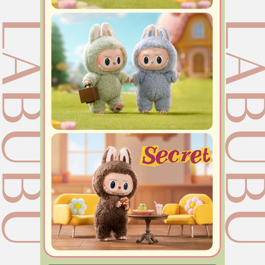 POPMART LABUBU THE MONSTERS - Tasty Macarons Vinyl Face Blind Box ลาบูบู้ มาการอง