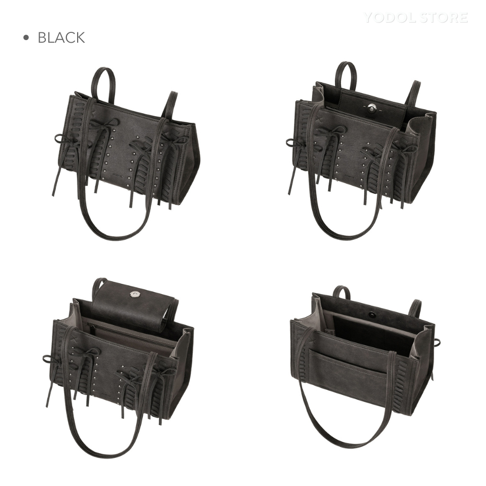 STAND OIL Oblong Bag Lace Up 2colors / สแตนด์ ออย