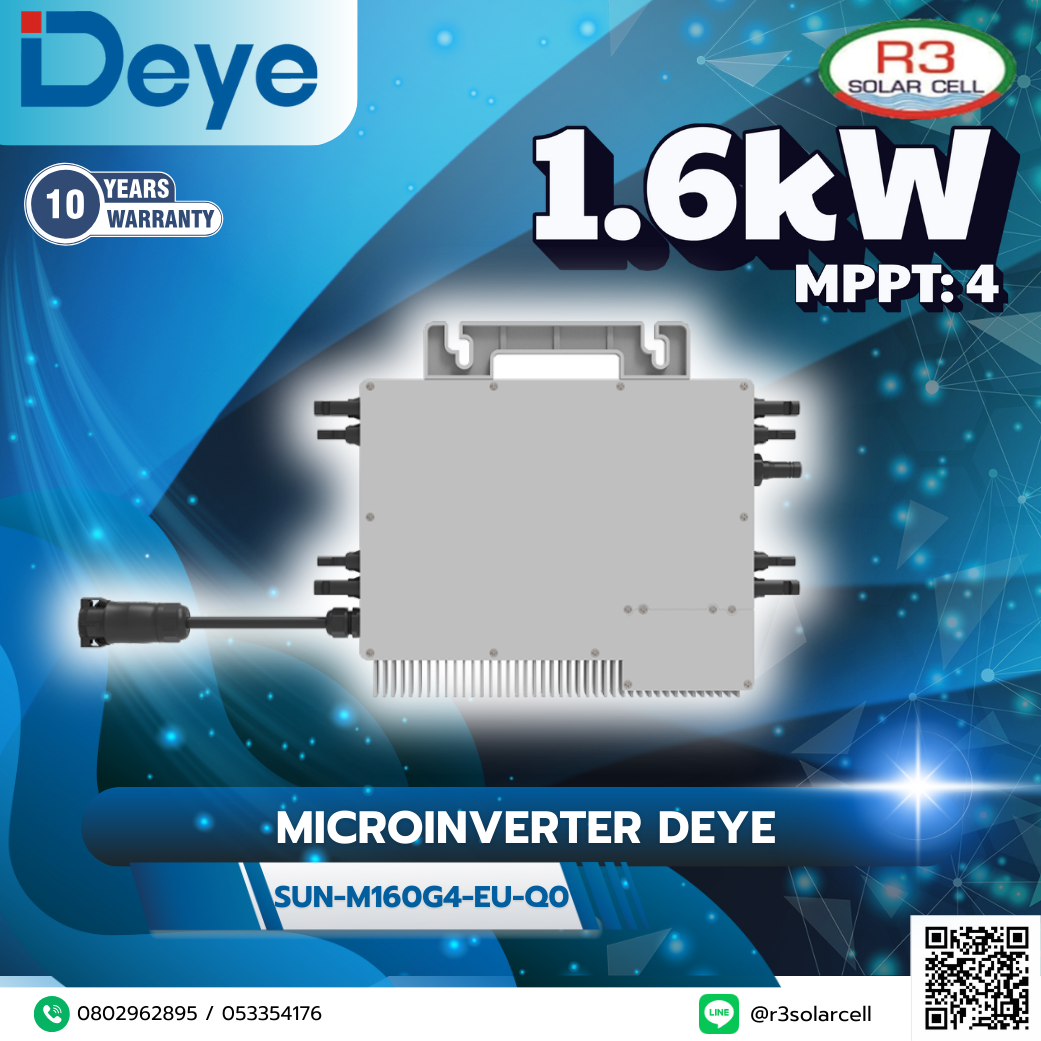 Microinverter 1.6kW 1P DEYE