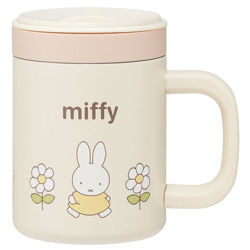 Skater - แก้วมัคสแตนเลสแบบ 2 ชั้น เก็บอุณหภูมิร้อน-เย็นลายมิฟฟี่ Miffy Stainless steel mug with inner cup
