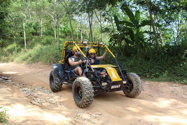 Phuket UTV 1 hour(650c.c.) + Zipline Phuket 15 Platforms & Big Buddha Tour Phuket X-4