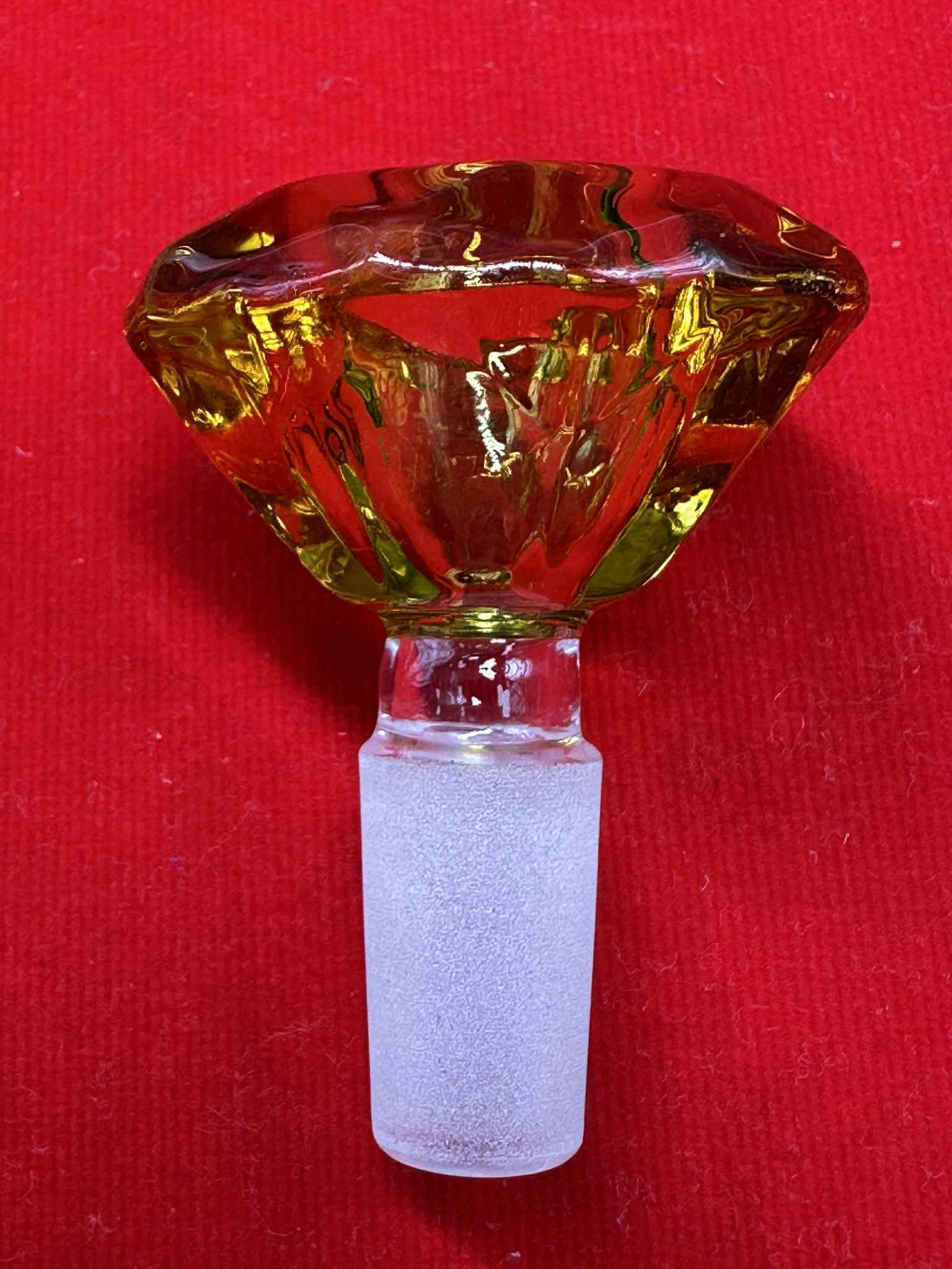 Glass Big Diamond Glass Cup (14.5mm.)(31)