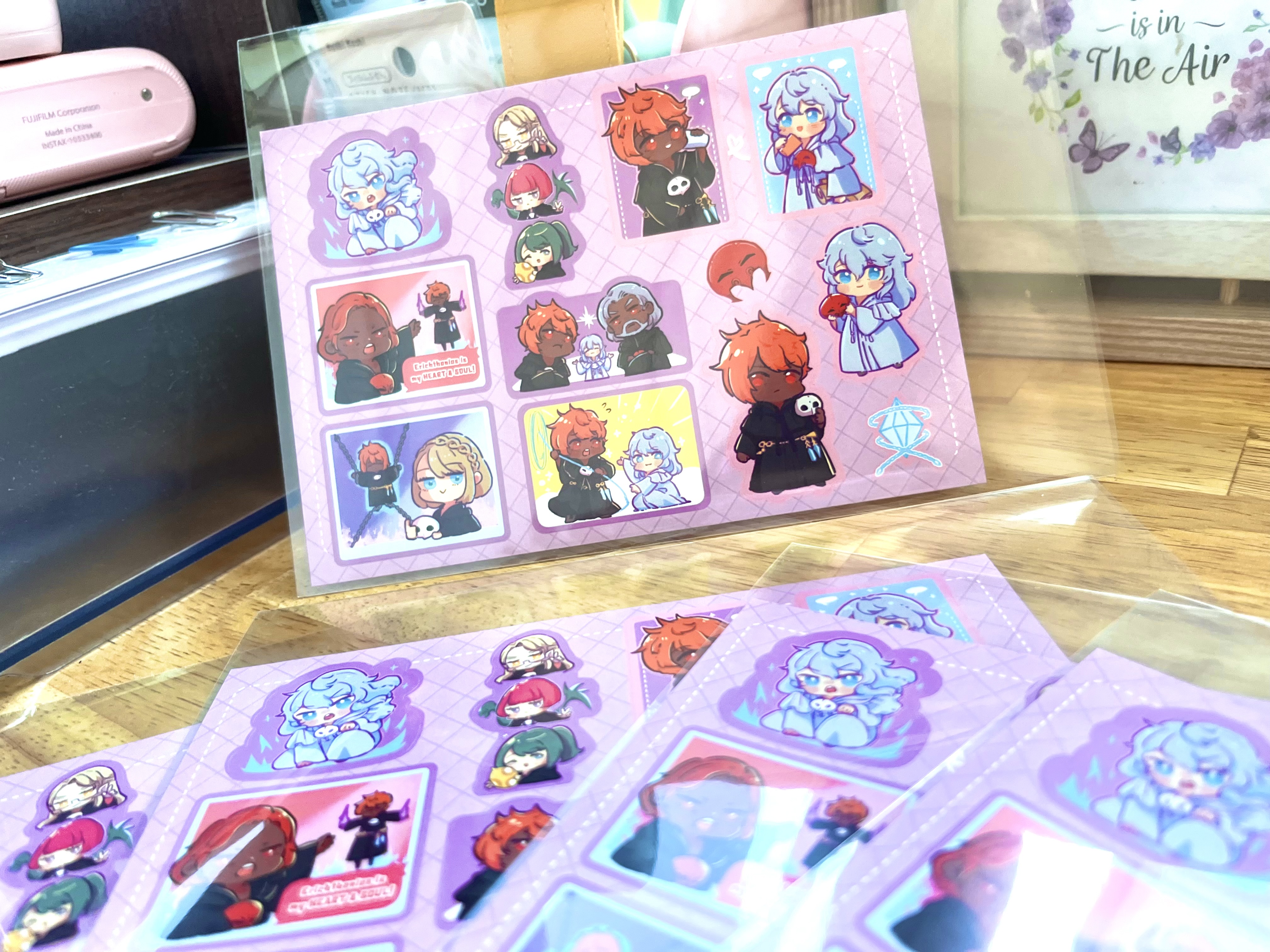 [In stock]FF 14 Pandaemonium Sticker Sheet
