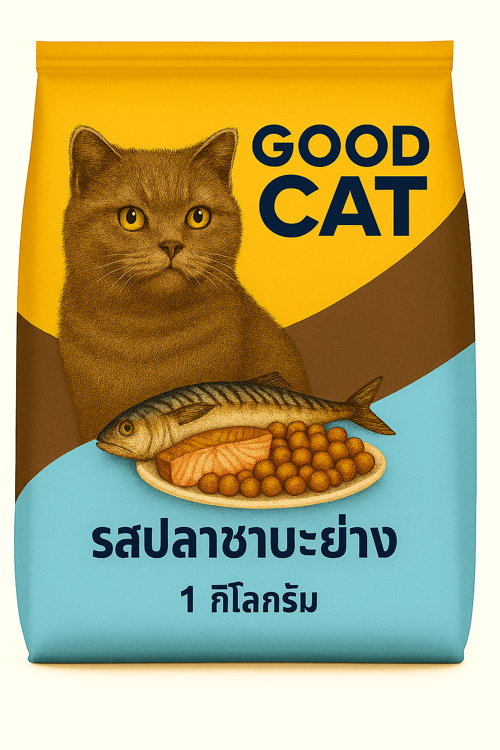 อาหารแมว รสปลาซาบะย่าง
