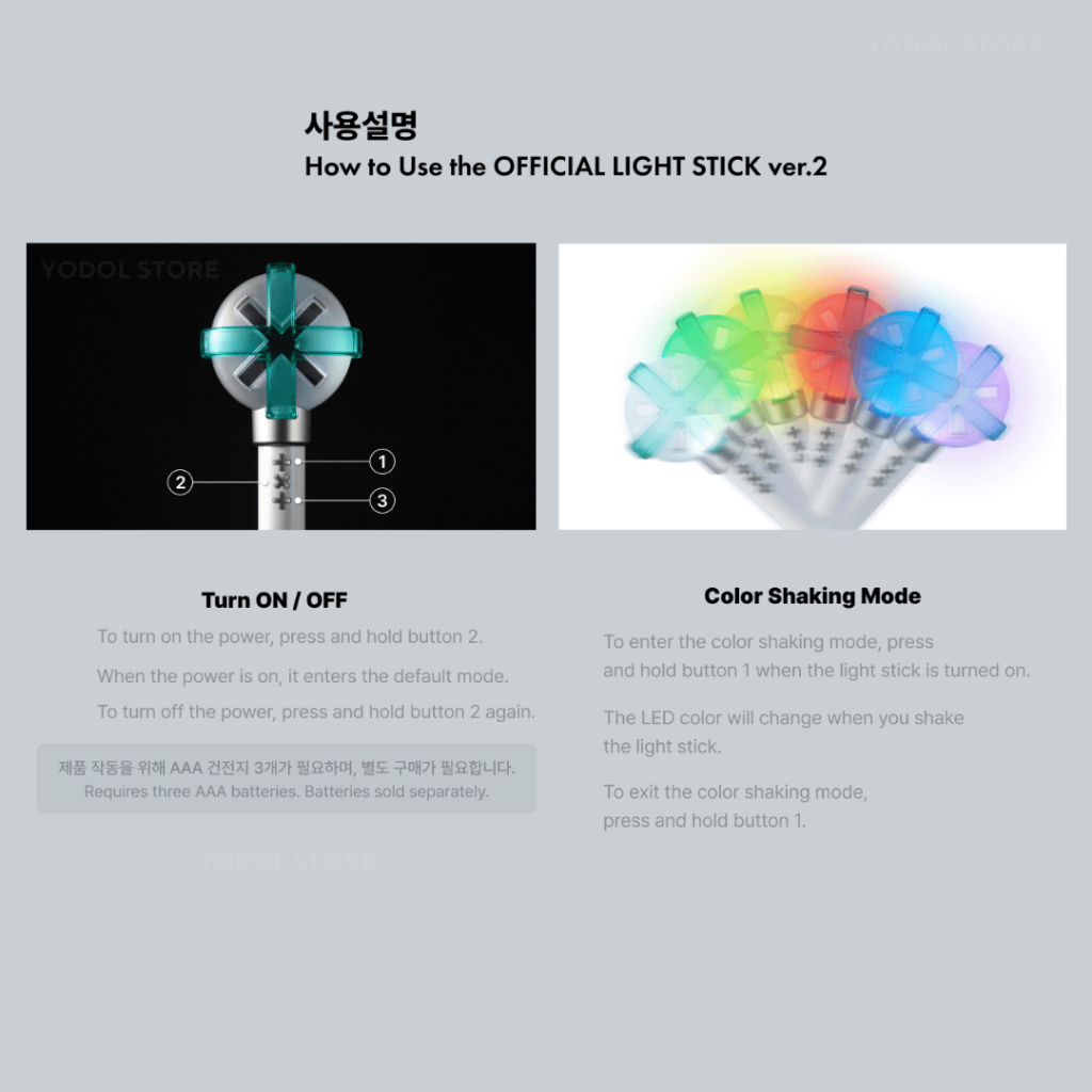 แท่งไฟ TXT OFFICIAL LIGHT STICK VER.2 โมอาบง