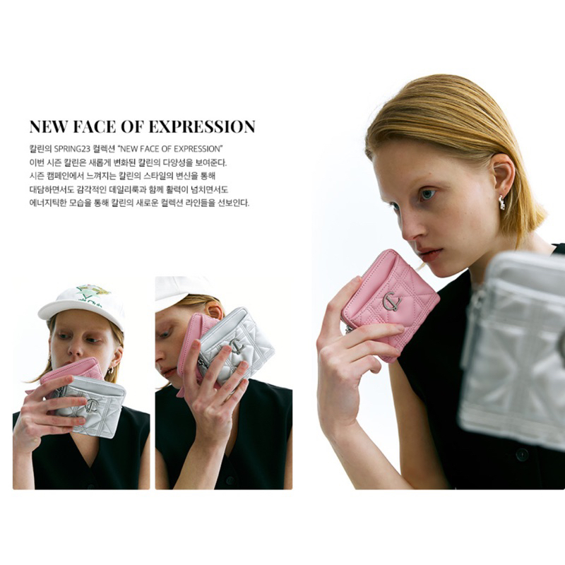 CARLYN CUBE WALLET 4colors_W73101010 คัลลีน