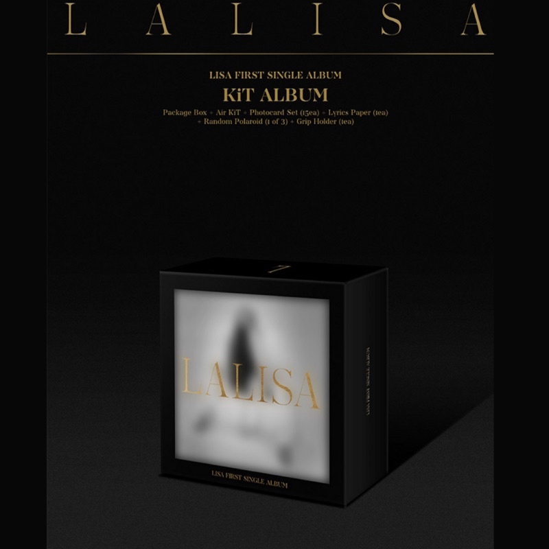 LISA FIRST SINGLE ALBUM KIT (Special Gift From Weverse)