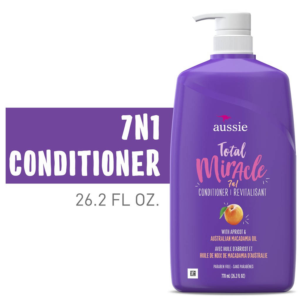 Aussie Total Miracle 7 n 1 Shampoo & conditioner ขนาด 778 ml. แชมพู และครีมนวดผม