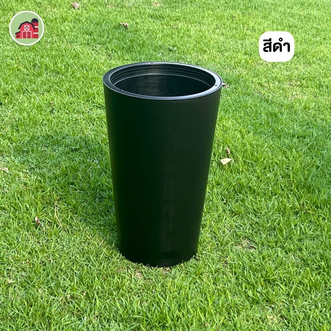 กระถางทรงสูง ขนาด 9 นิ้ว รุ่นรานี