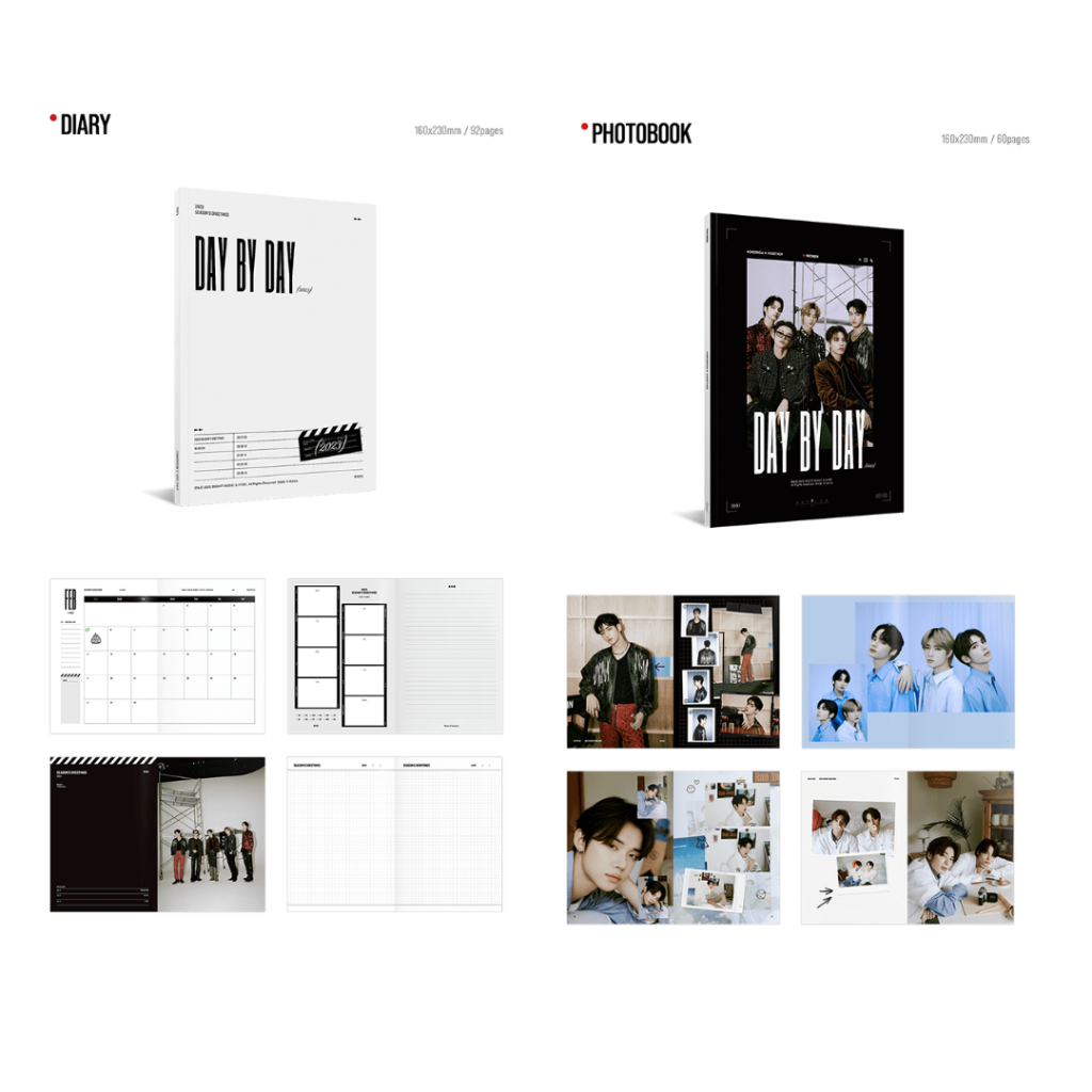 TXT TOMORROW X TOGETHER '2023 SEASON’S GREETINGS ซซกต ทีบายที / ทีเร้ก
