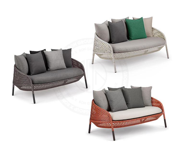 Sofa - Outdoor luxury garden furniture rattan back chair wicker patio outdoor lounge