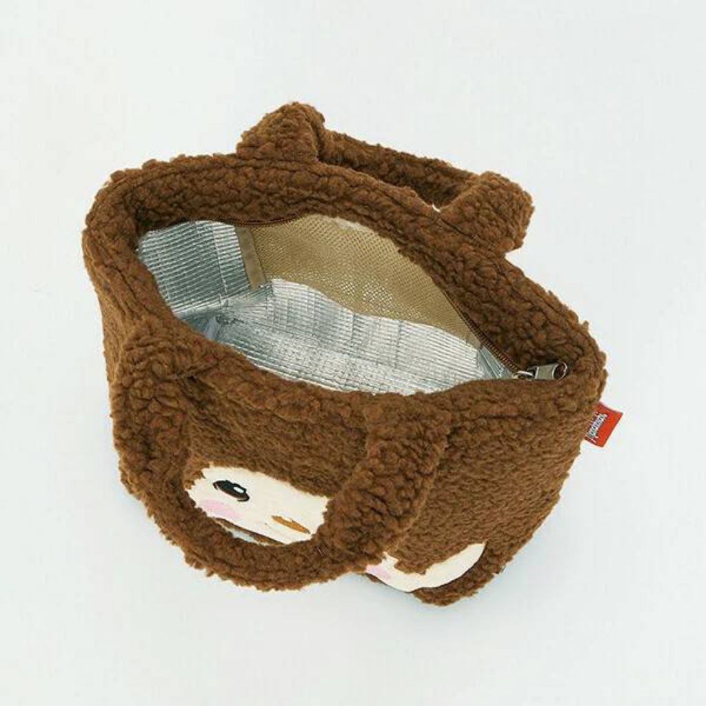 Skater - Monchhichi กระเป๋าใส่กล่องอาหาร กระเป๋าเก็บอุณหภูมิ Lunch Bag ลายม่อนชิชิ