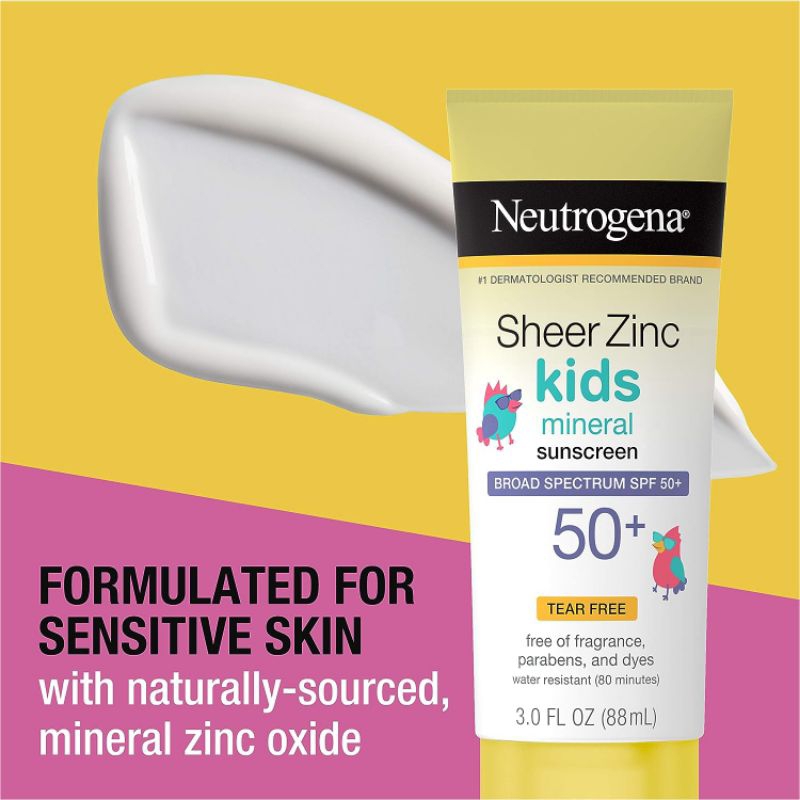 ครีมกันแดดเด็ก Neutrogena Kids SPF 70 แบบสเปรย์และแบบแท่ง