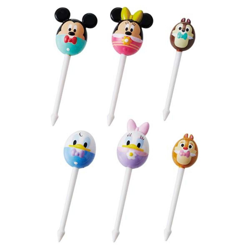 ไม้จิ้มอาหาร ส้อมจิ้มอาหาร ไม้จิ้มขนม ตกแต่งเบนโตะ จากญี่ปุ่น - Bento goods (Pick)