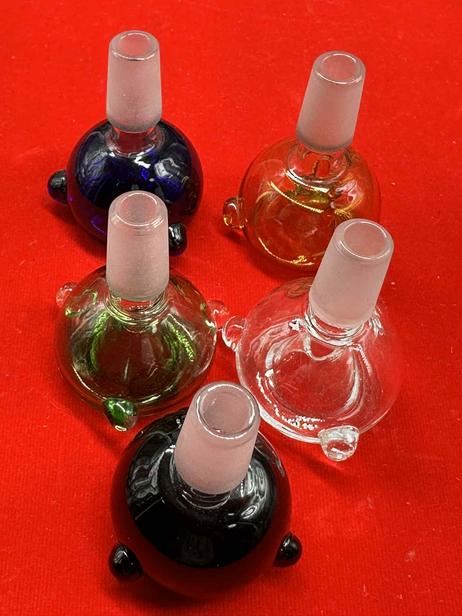 Glass 3 Big Marbles Glass Cup (14.5mm.)(28)