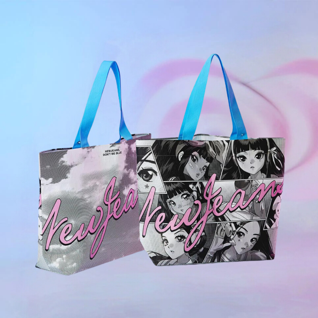 NEWJEANS RPET REUSABLE SHOPPING TOTE BAG นิวจีนส์