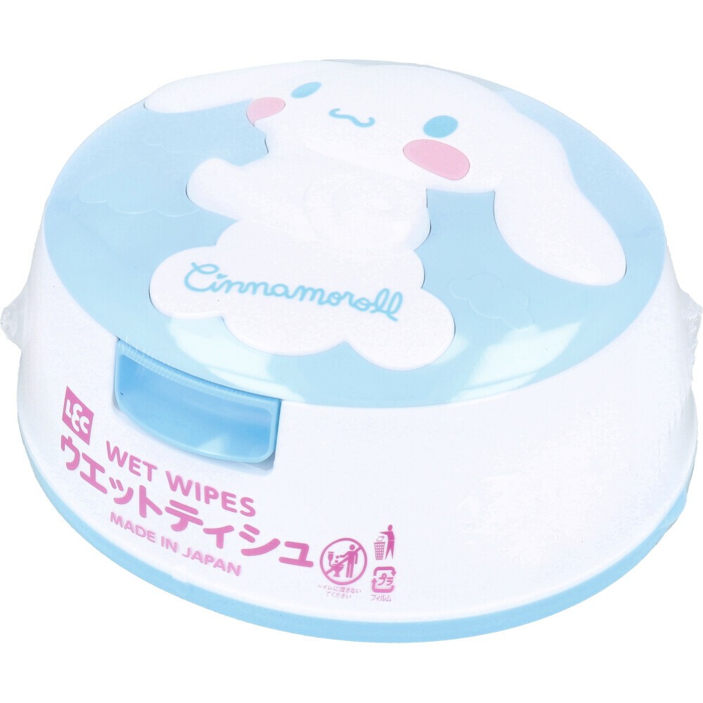 Sanrio wet tissue case กล่องใส่ทิชชู่เปียกลาย Kitty / My Melody / Kuromi พร้อมทิชชู่เปียก 80 แผ่น