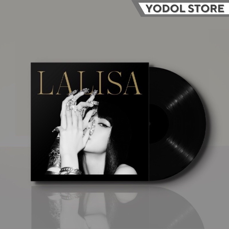 LISA FIRST SINGLE VINYL LP LALISA (LIMITED EDITION ALBUM)+ (Special Gift From YG)