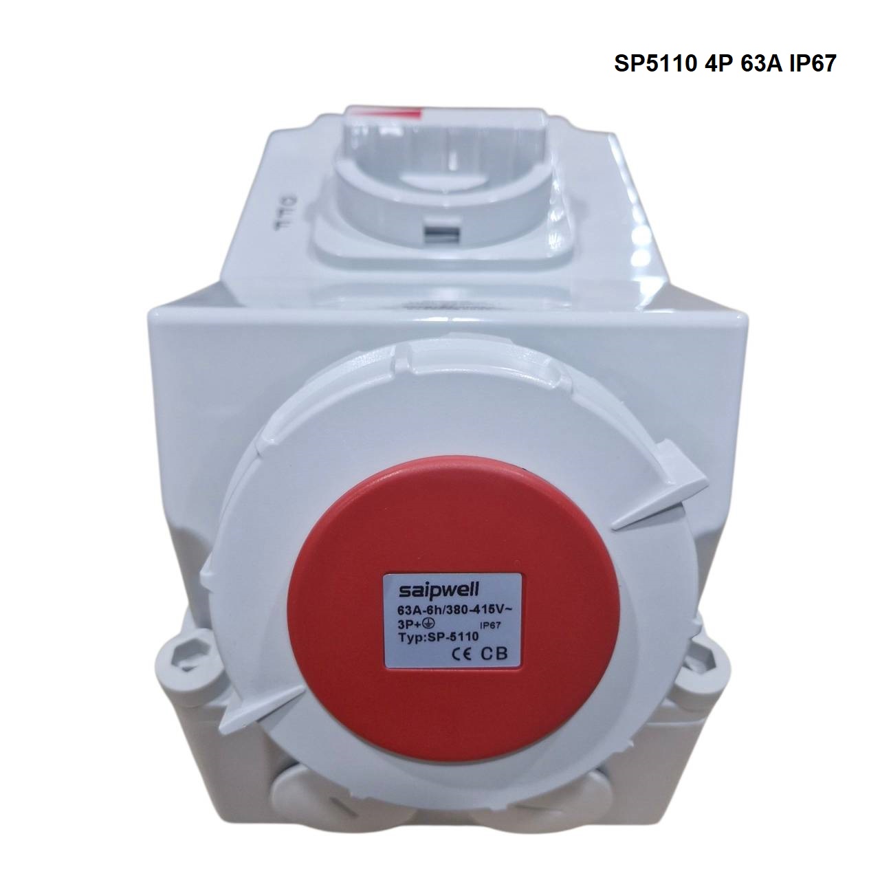SP5110 กล่องปลั๊กอุตสาหกรรมพร้อมสวิช์ Industrial Switch Socket Outlet