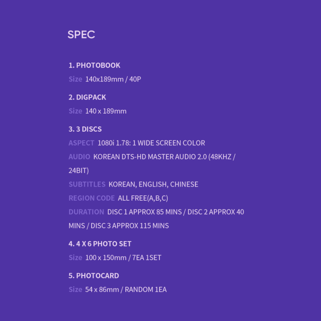 BTS 2021 MUSTER SOWOOZOO BLU-RAY (BTS 2021 MUSTER บลูเรย์)