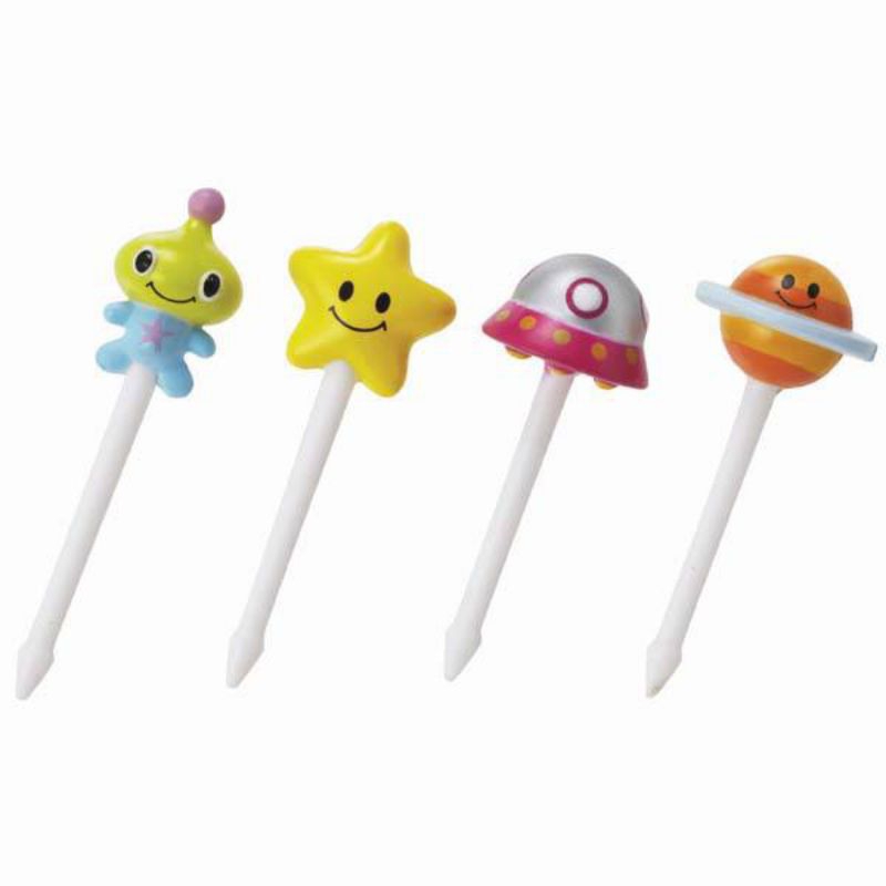 ไม้จิ้มอาหาร ส้อมจิ้มอาหาร ไม้จิ้มขนม ตกแต่งเบนโตะ จากญี่ปุ่น - Bento goods (Pick)