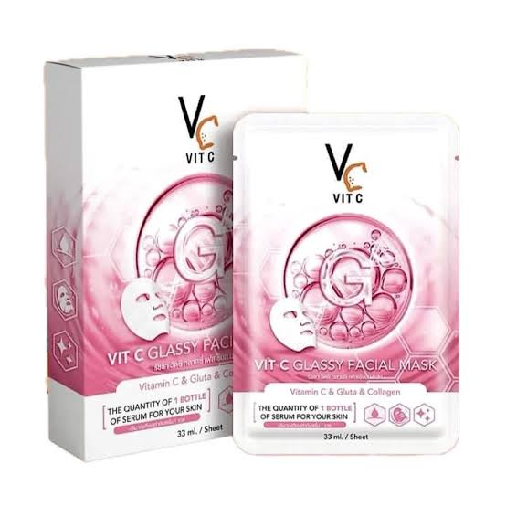 มาส์กวิตซีเกาหลี Vit C Facial Mask