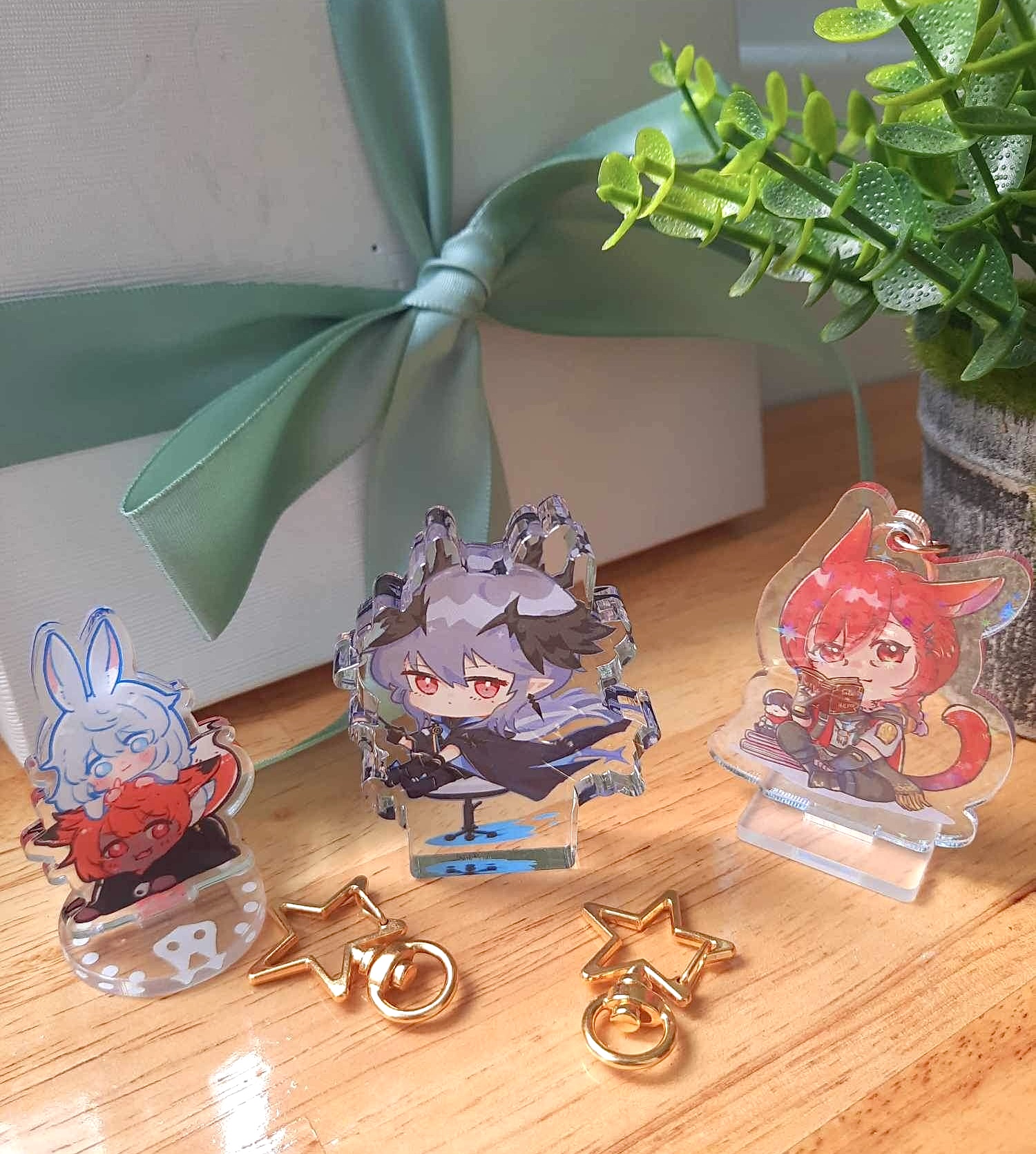 [In stock] Logos Stool Race : Acrylic standee and PVC Sticker