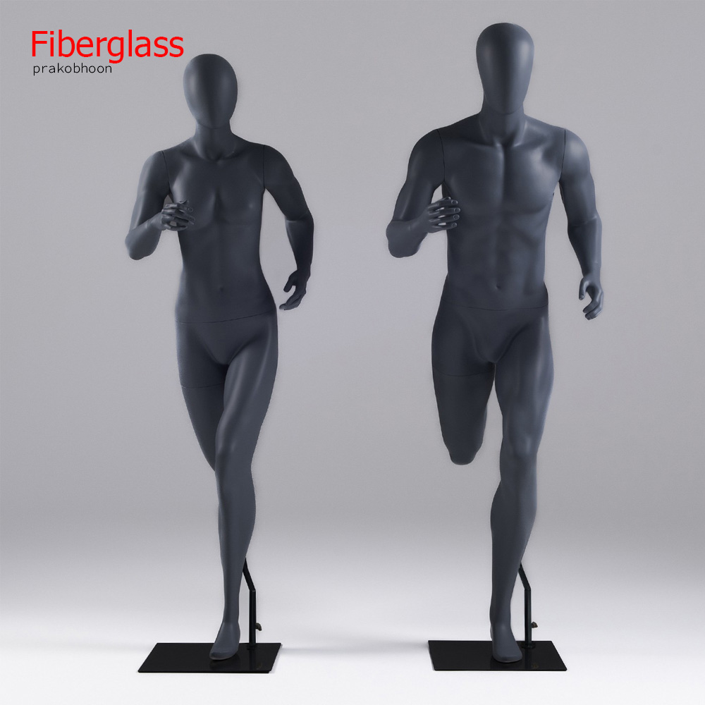 หุ่นโชว์ท่าวิ่งไฟเบอร์กลาส (พรีออเดอร์)
