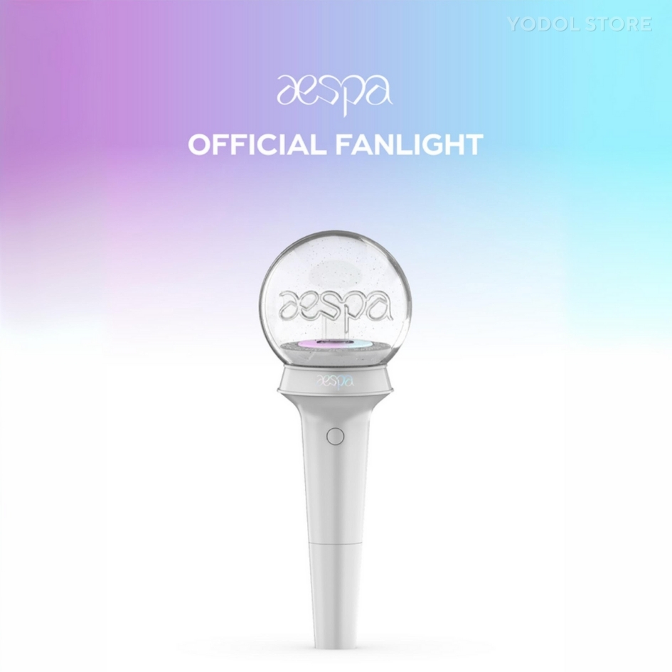 แท่งไฟ AESPA OFFCIAL FANLIGHT แถมโฟโต้การ์ดสุ่ม 1 ใบ / แท่งไฟ เอสป้า
