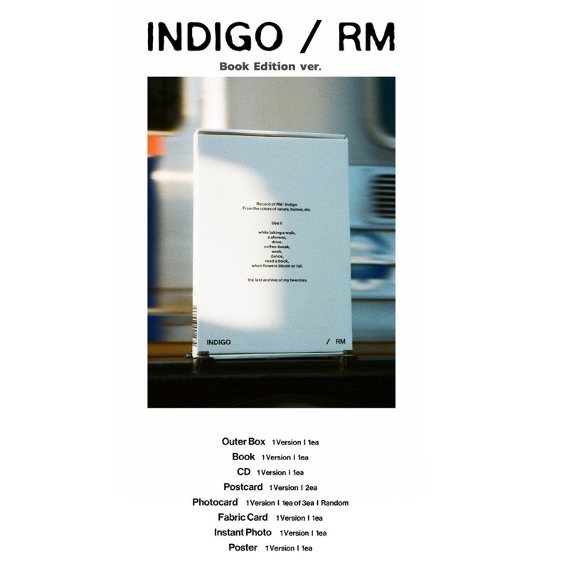 BTS (RM) Indigo (Weverse Special)