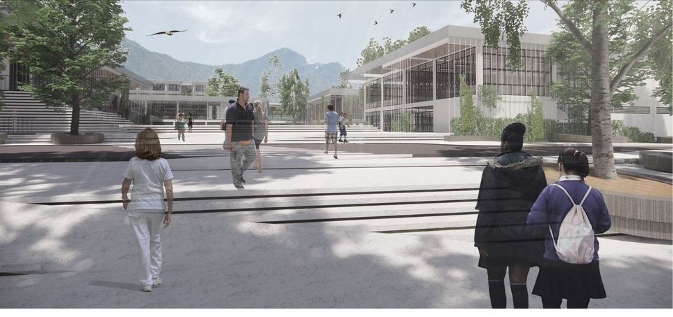 สถาปนิกโปร Sippakorn :ออกแบบภูมิทัศน์ ,วางผังโครงการ (Landscape & Exhibition Design)