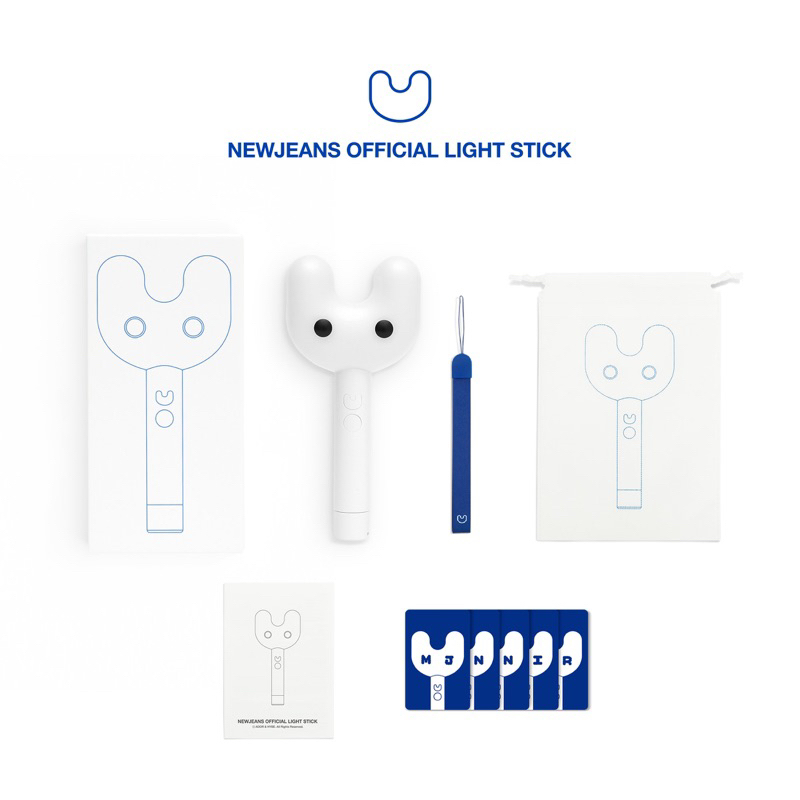 แท่งไฟ NEWJEANS OFFICIAL LIGHT STICK แท่งไฟนิวจีน