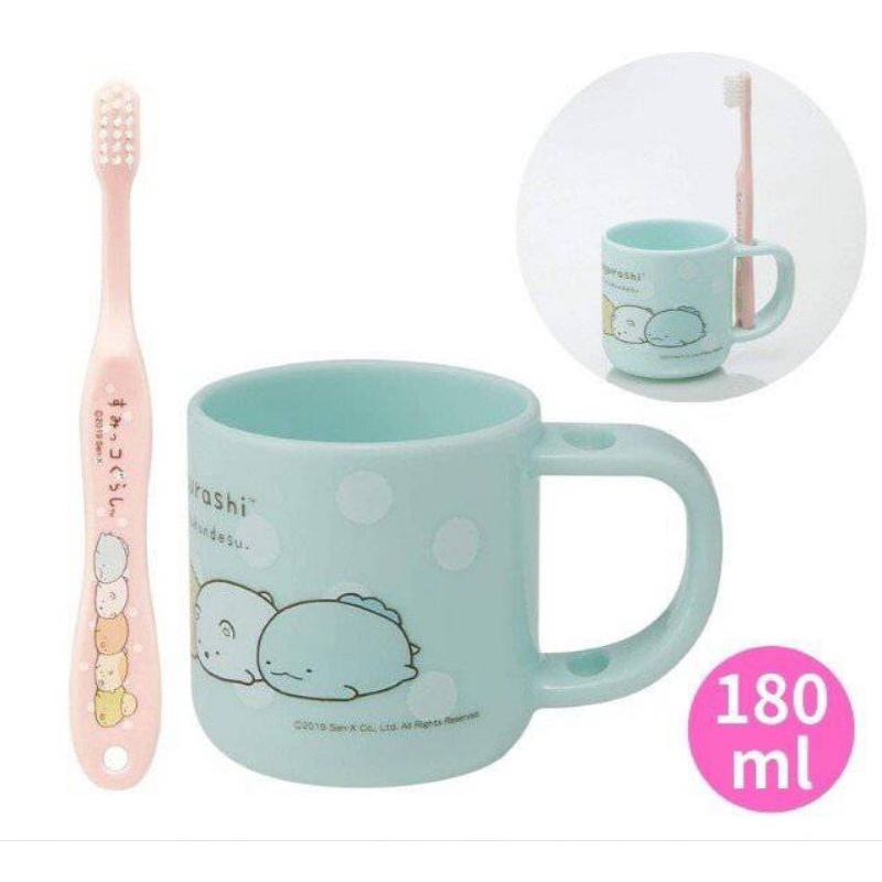 Skater cup with stand & toothbrush set ชุดแก้วน้ำเด็กพร้อมแปรงสีฟัน แก้วน้ำเด็ก