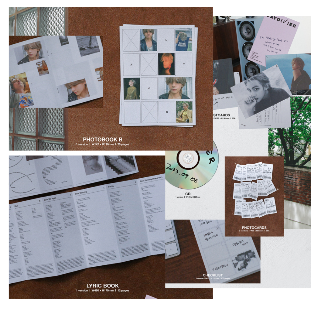 BTS(V) 'Layover' (Random) บั้มแท