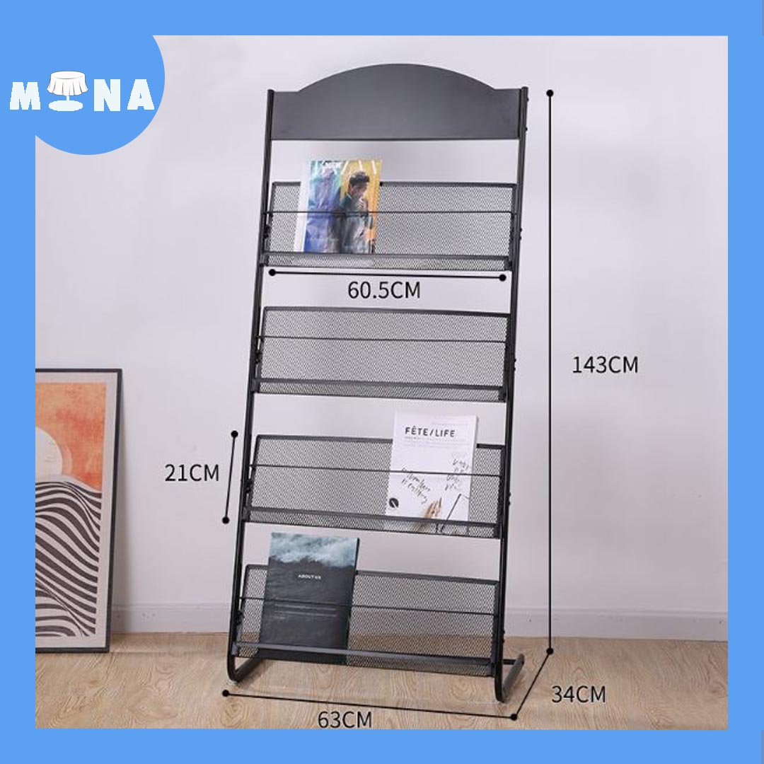 ชั้นวางนิตยสาร / ชั้นวางโบร์ชัวร์ รุ่น 03