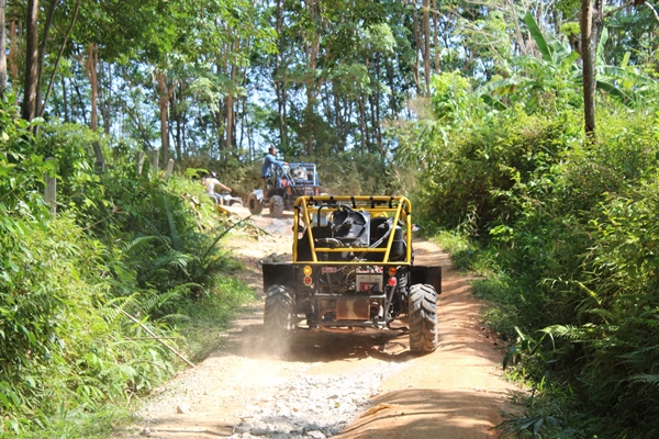 Phuket UTV 1 hour(650c.c.) + Zipline Phuket 15 Platforms & Big Buddha Tour Phuket X-4