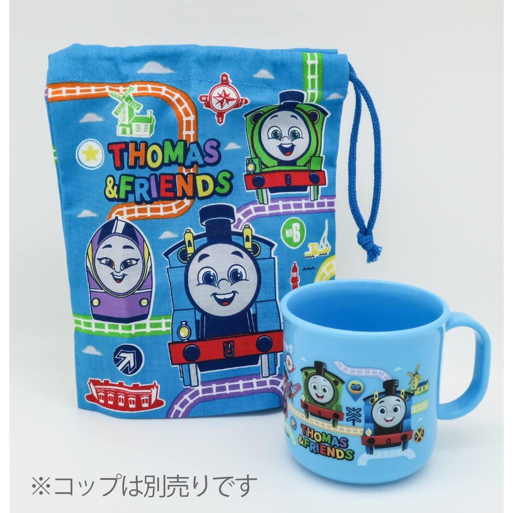 OSK - Thomas the Tank Engine กล่องอาหาร กระติกน้ำ ถ้วยน้ำ ขุดจานอาหารลาย Thomas จากญี่ปุ่น