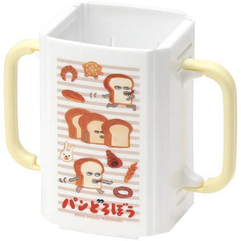 Skater Bread Thief set กระติกน้ำ, กันบีบกล่องนม, แก้วน้ำ, ช้อน-ส้อม จาน ชามเด็ก จอมโจรขนมปังสุดน่ารัก