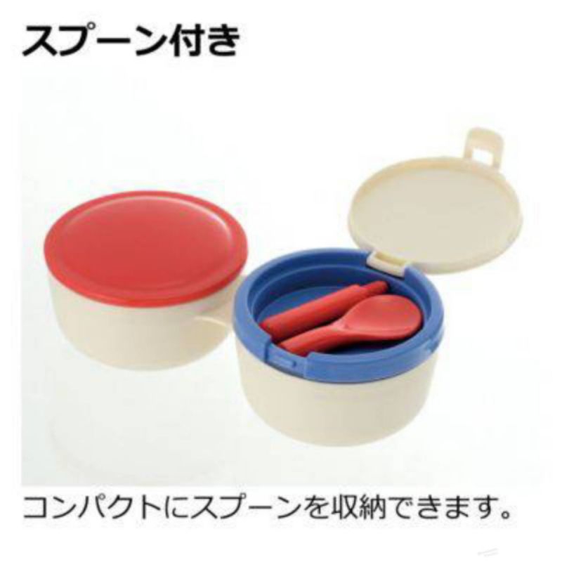 Richell ชุดชามป้อนอาหารสำหรับเด็กเริ่มฝึกหัดทานอาหาร ขนาด 90 ml. X 2 ใบติดกัน