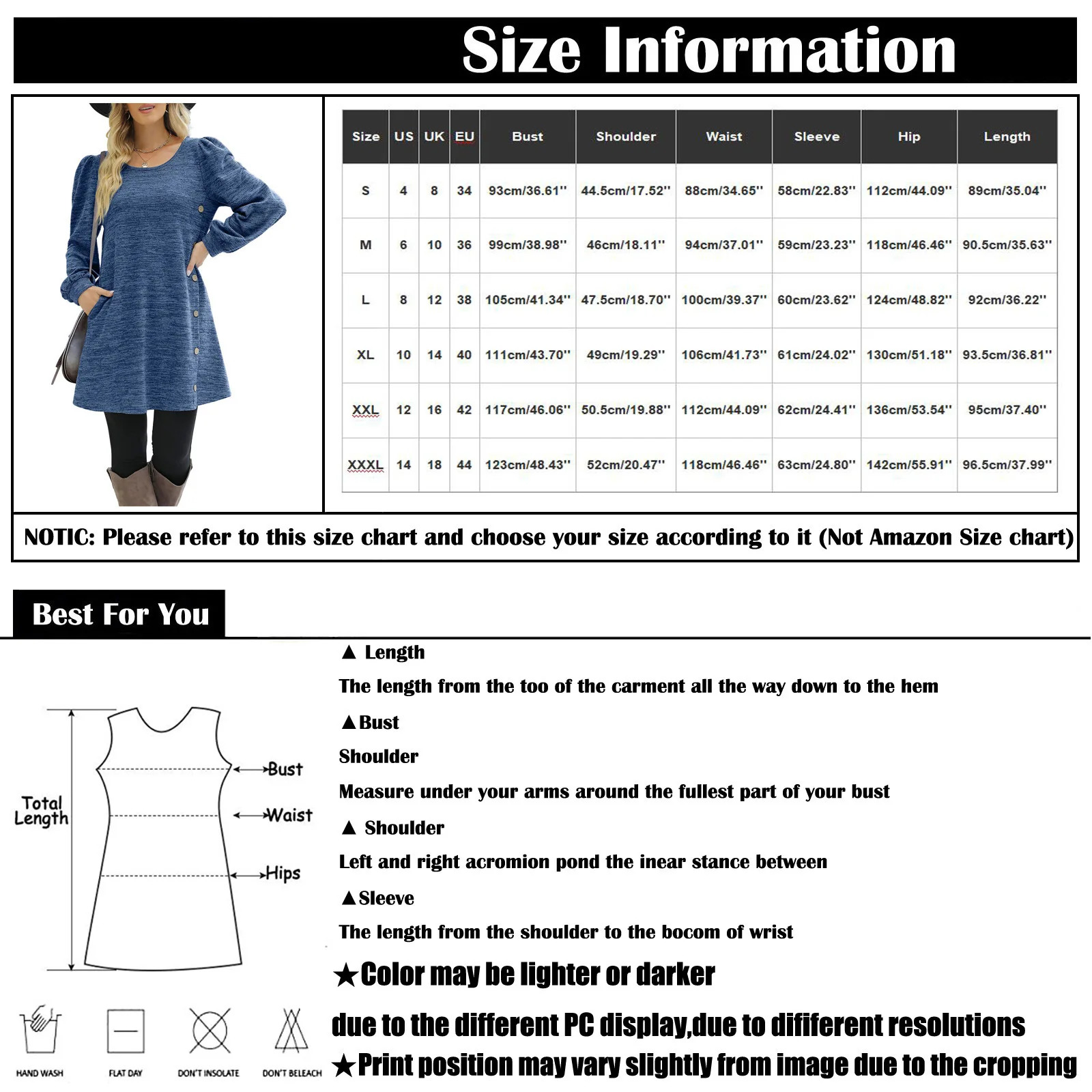 Fashion Women Round Neck Solid Color Button Long Sleeve Casual Loose Dress Vestido Feminino Dresses For Women New