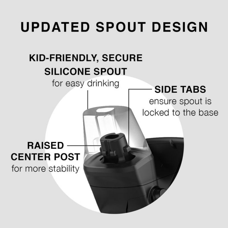 กระติกน้ำ Contigo Kids 14 oz Plastic Water Bottle with Straw Lid นำเข้าจาก USA