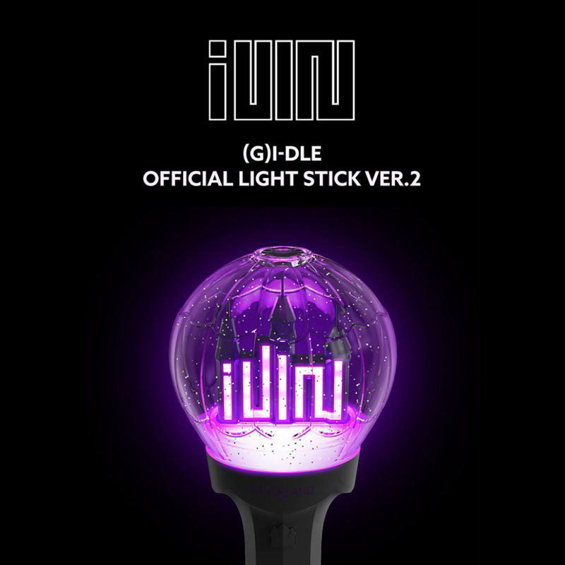 แท่งไฟ(G)I-DLE OFFICIAL LIGHT STICK VER.2 แท่งไฟไอเดิล บงไอเดิล Gidle