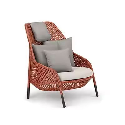 Sofa - Outdoor luxury garden furniture rattan back chair wicker patio outdoor lounge