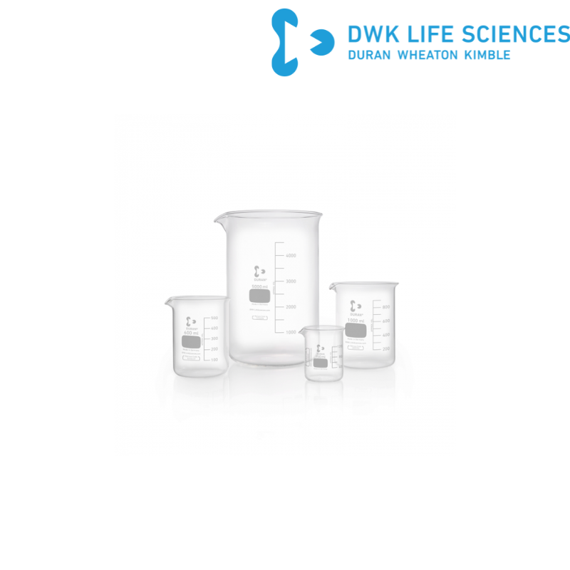 Beaker, low form, Duran