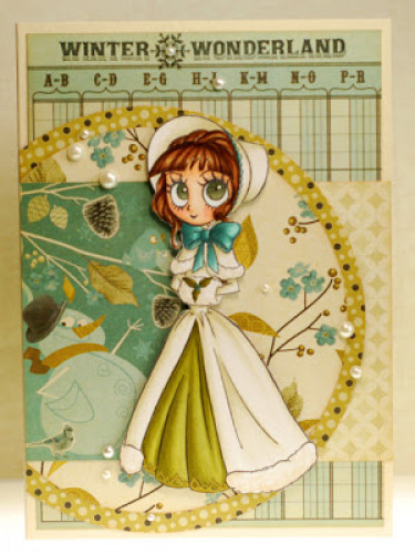 LL Christmas Ivy stamp แสตมป์ Rubber คุณภาพ เล็งตำแหน่งที่จะปั๊มได้ นำเข้าจาก USA